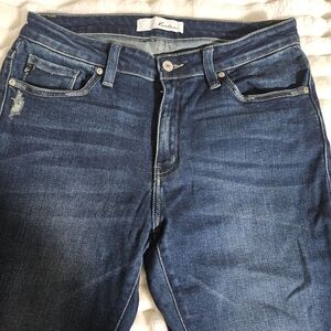 KanCan Women's Skinny Jeans - Dark Blue